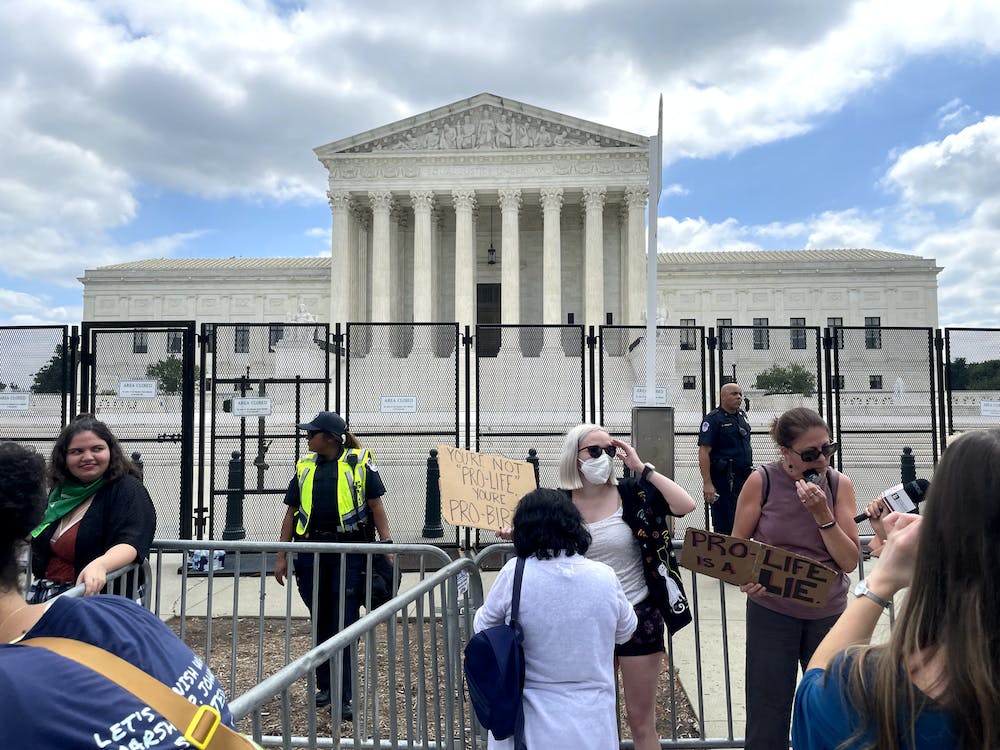 Opinions clash outside of Supreme Court following controversial abortion ruling